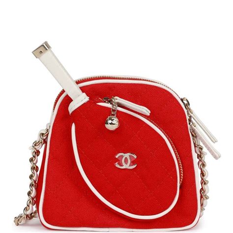 chanel tennis racquet bag|Chanel mini cross bag.